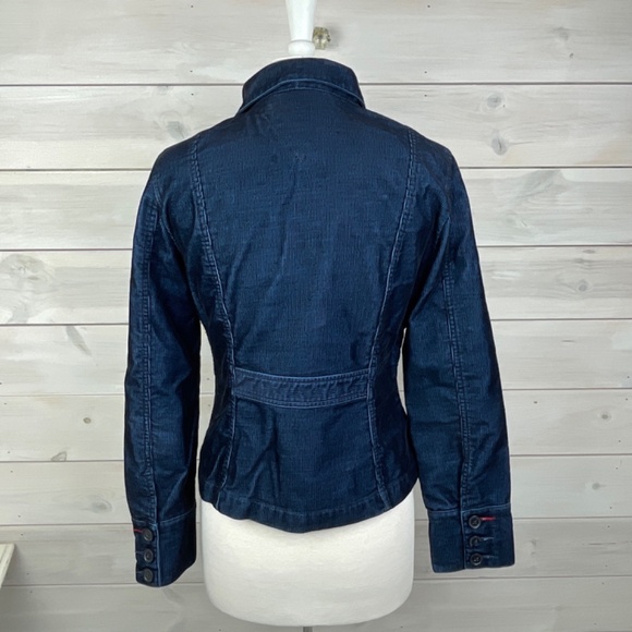 Vintage Tommy Hilfiger Blue Corduroy Jacket - Picture 5 of 8